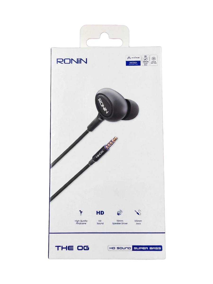 Nothing RONiN The OG - HD Sound SUPER BASS Wired Earphones | 10mm Driver | High Quality